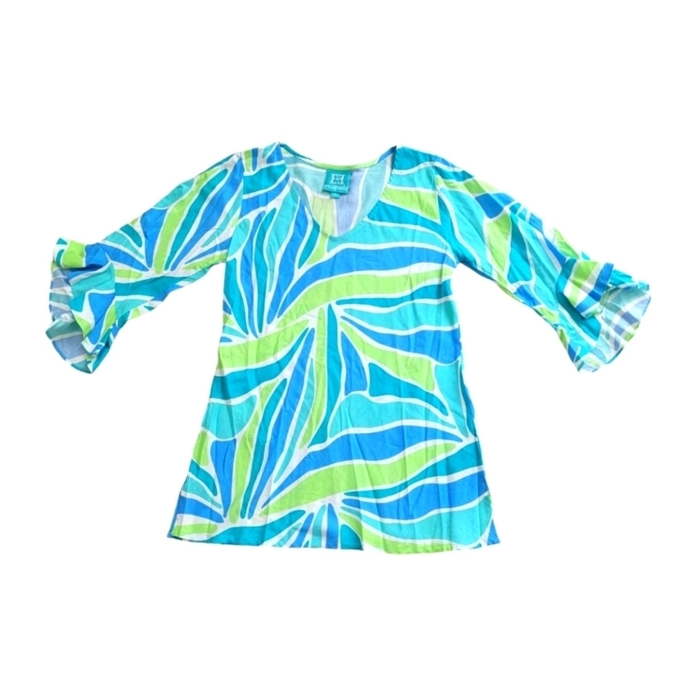 Escapada Ruffle Sleeve Top